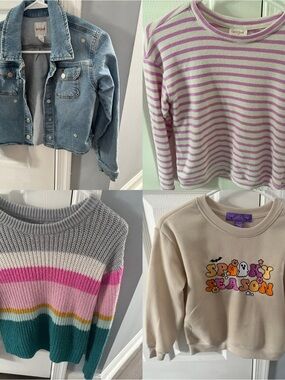 Lot of 4 Girls 10/12 Tops